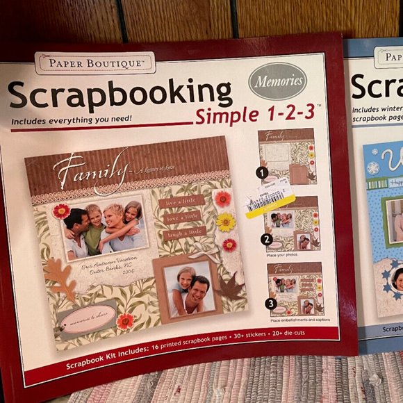 Other - 4 Paper Boutique Scrapbooking Simple - - School Days-Baby- 4 Seasons -Memories-